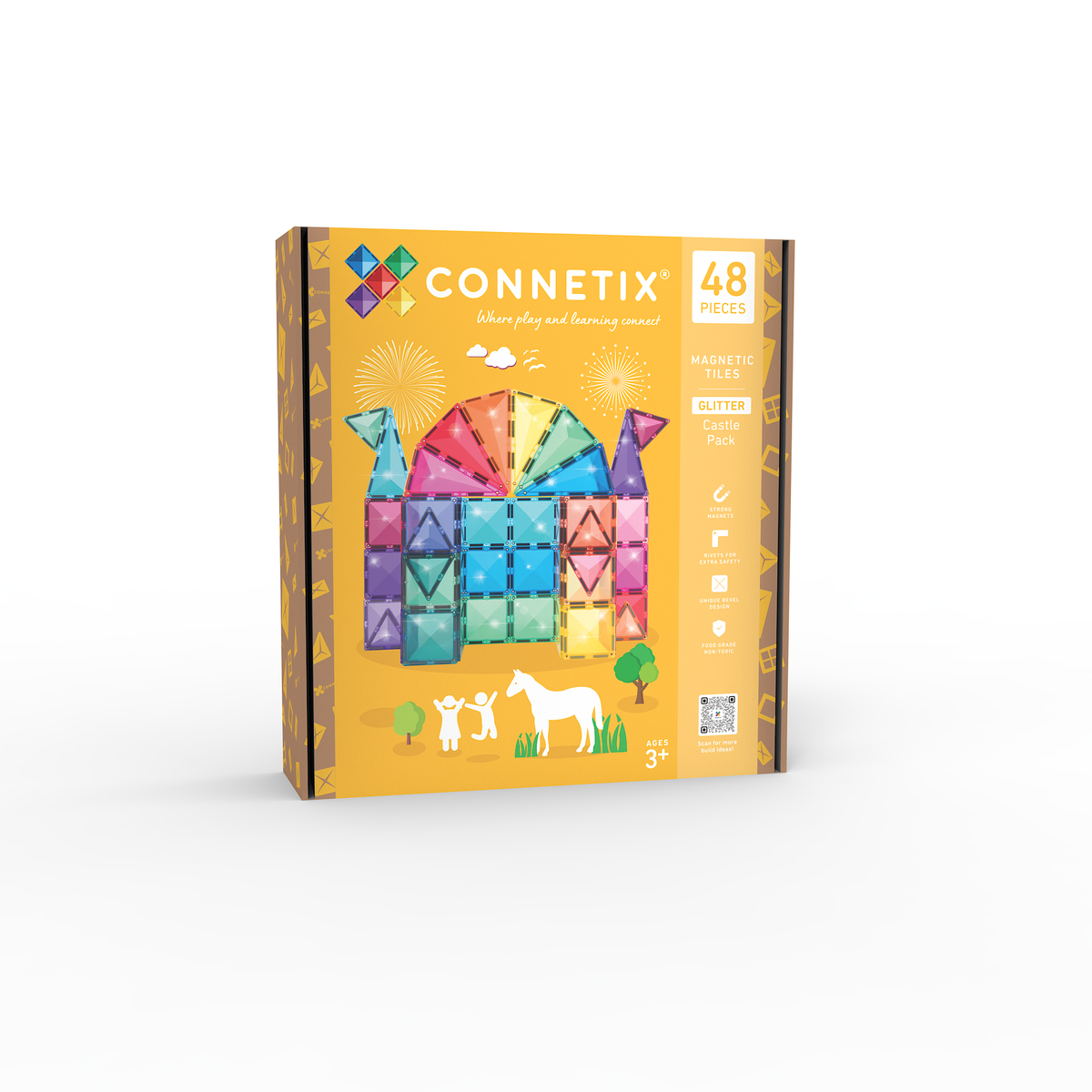 Glitter Castle Pack - 48 Pieces