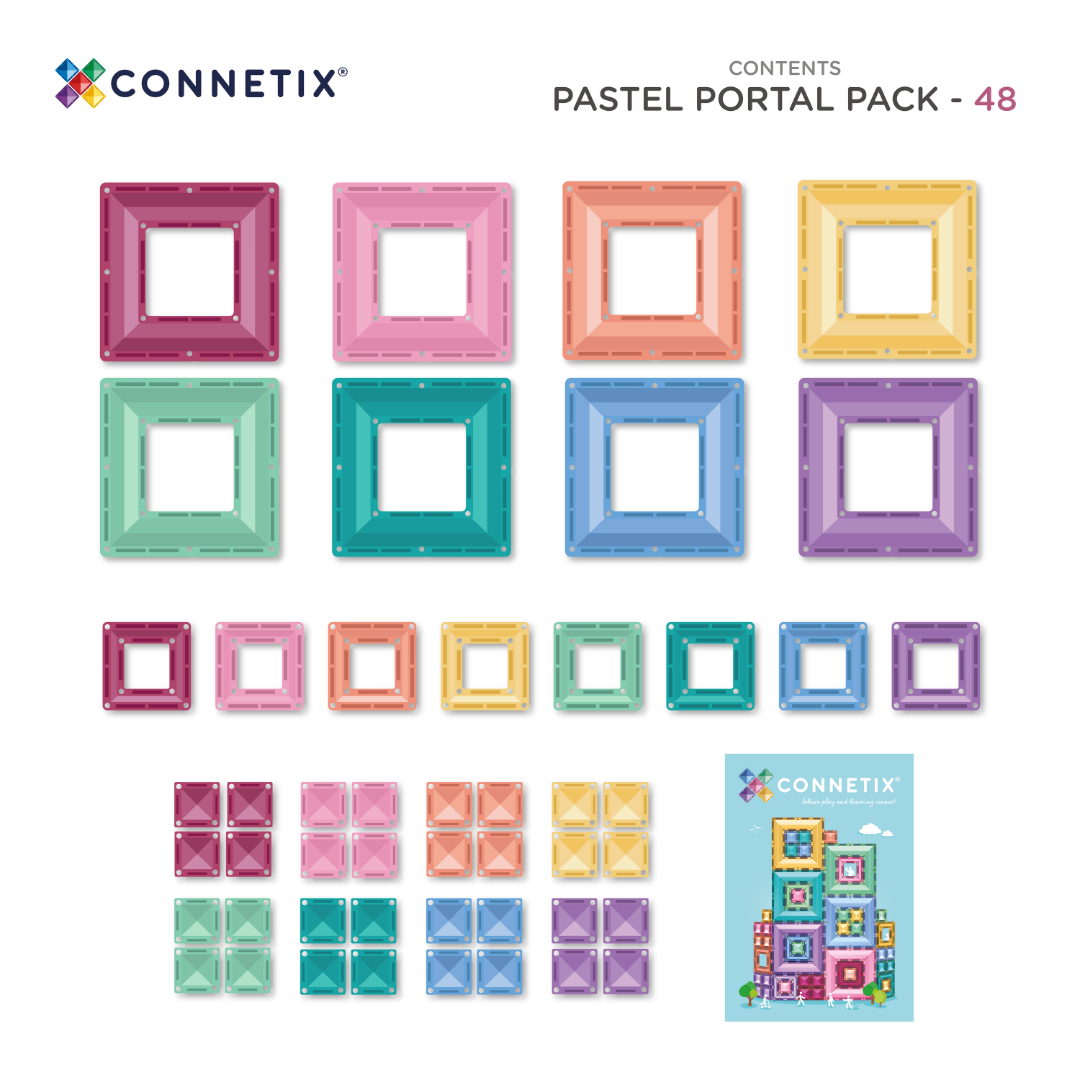 Pastel Portal Pack - 48 Pieces