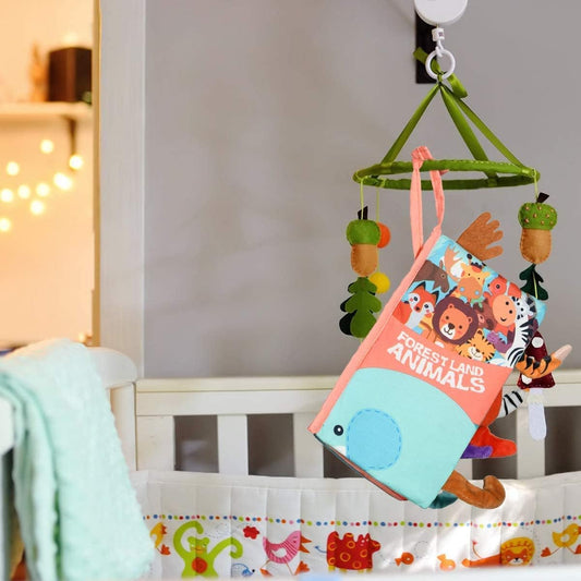 Baby Early Learning Cloth Book - Forest Animals