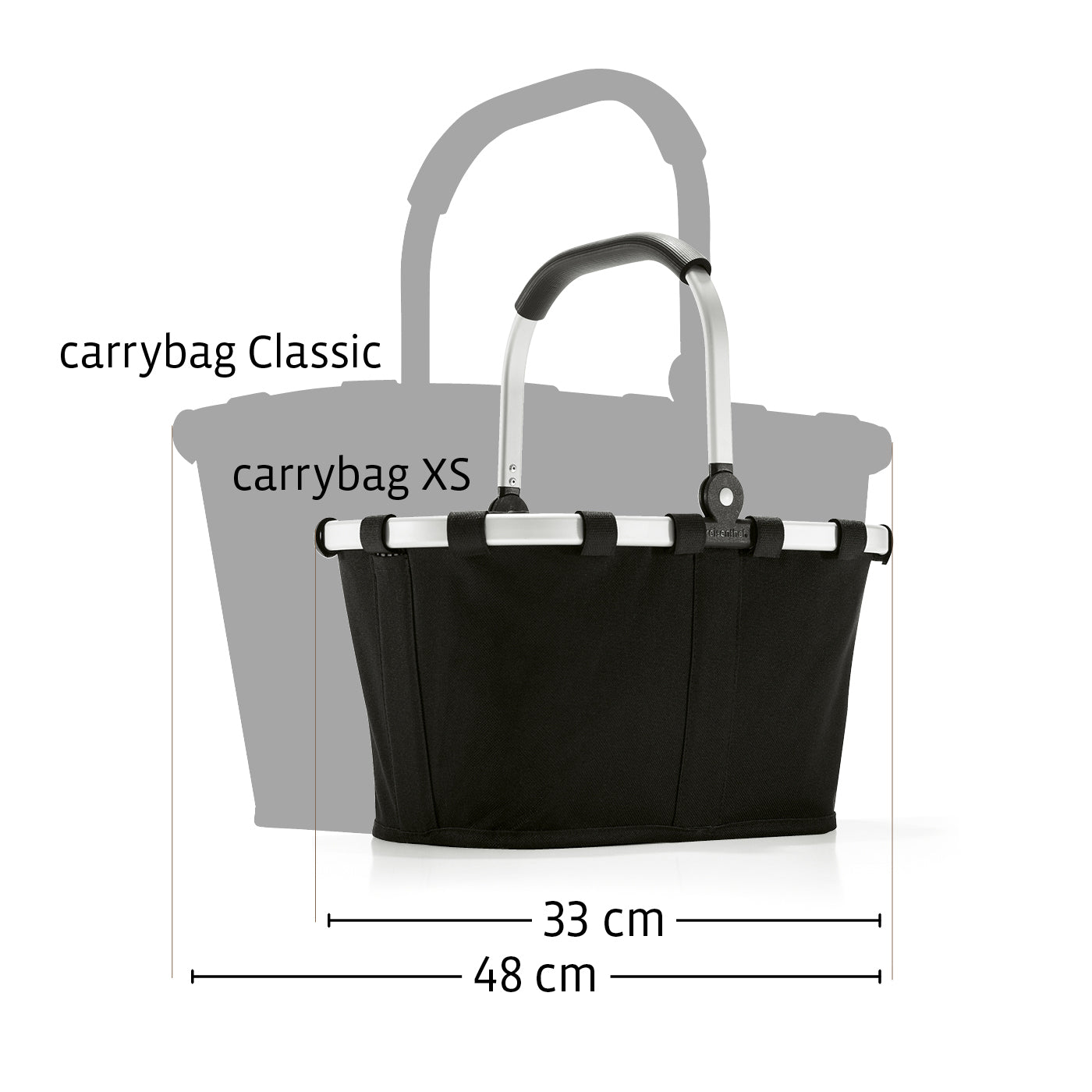 Carrybag Shopping Basket with Cover
