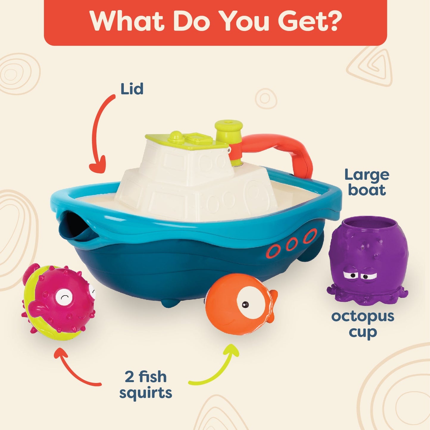 Off the Hook - Bath & Beach Playset