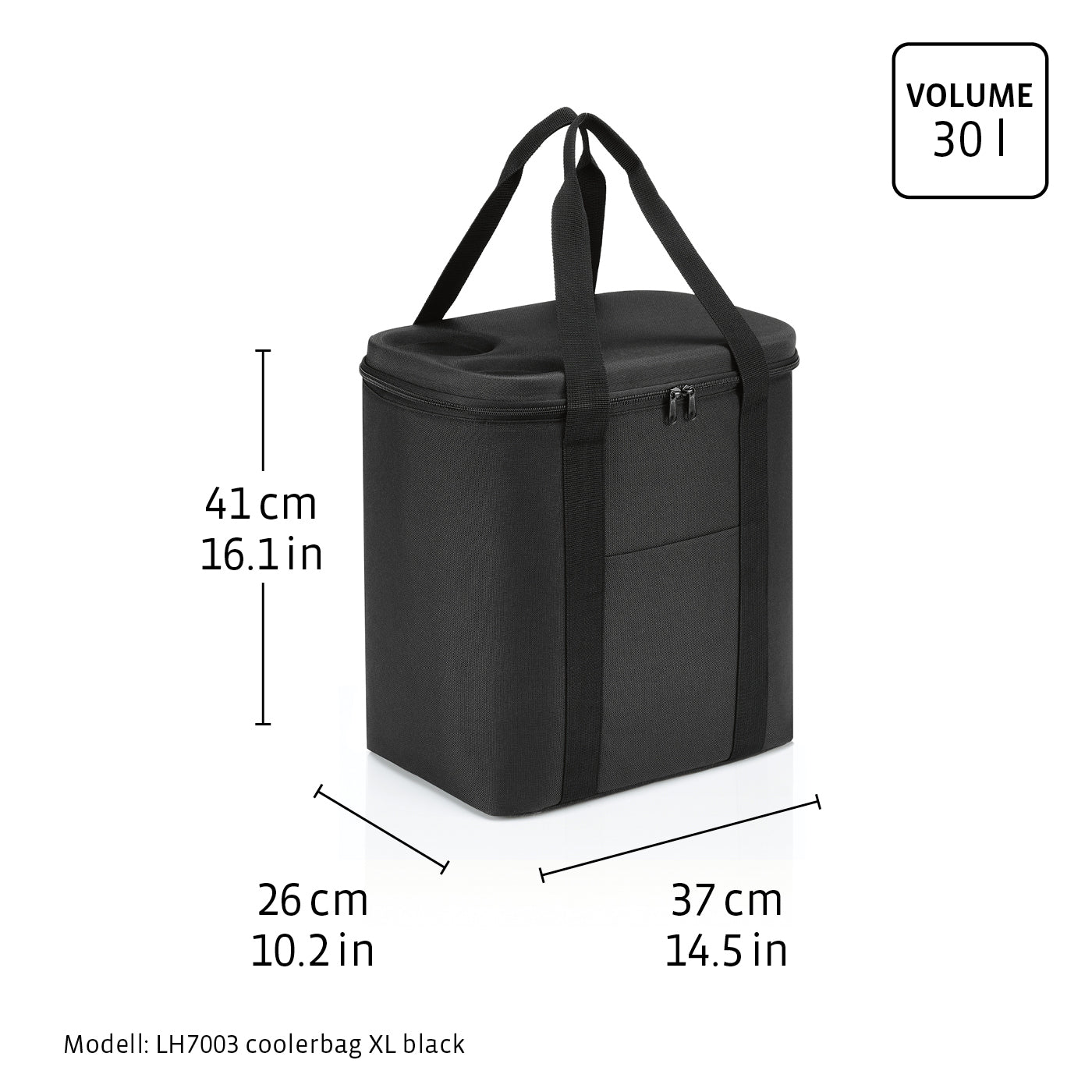 Coolerbag XL - Black
