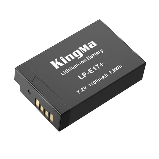 LP-E17 Fully Decoded Replacement Battery and LCD Dual Charger Set for Canon Cameras