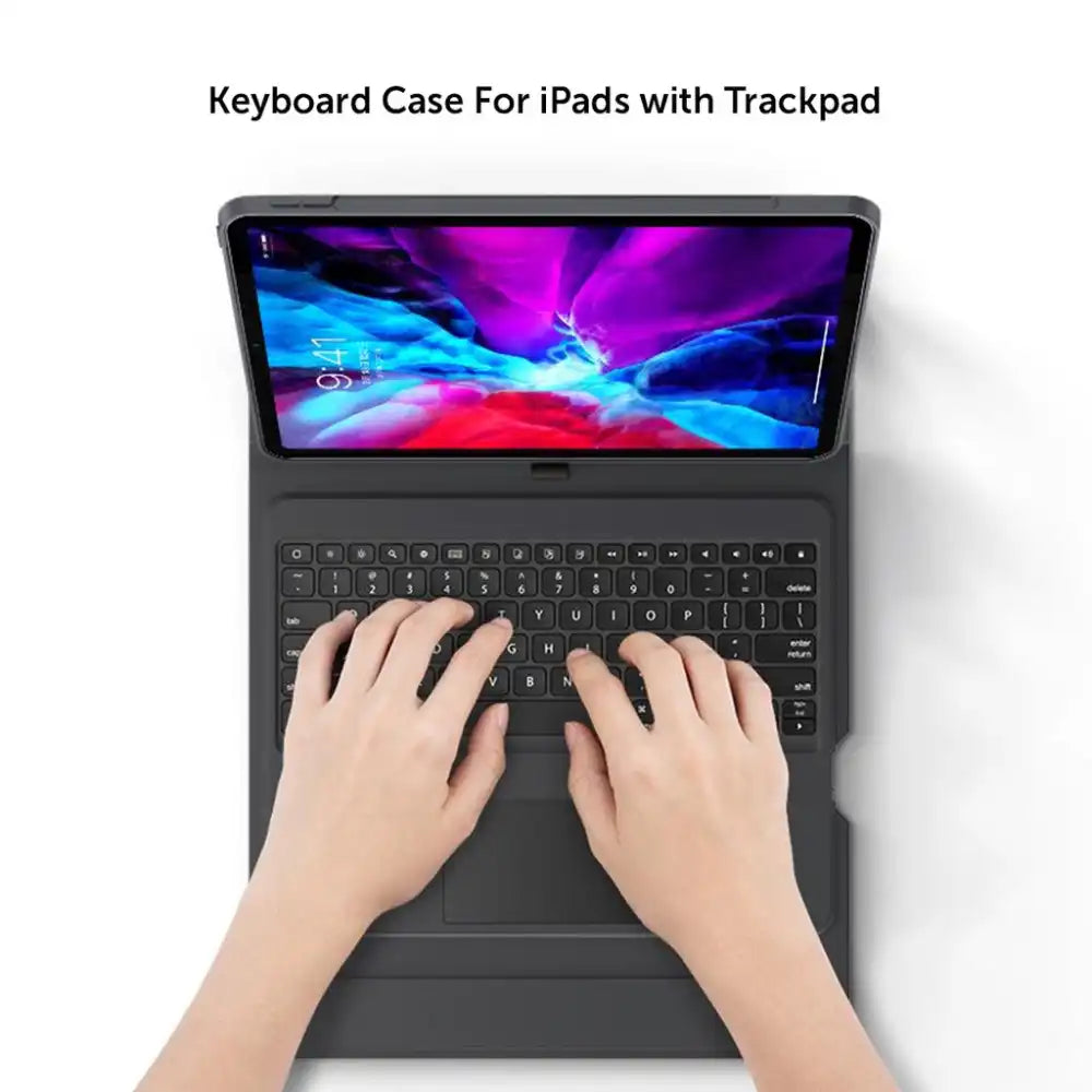 Benks Bluetooth Keyboard Case With Trackpad | Apple iPad Pro 12.9 | Ultra Slim & Lightweight - 1
