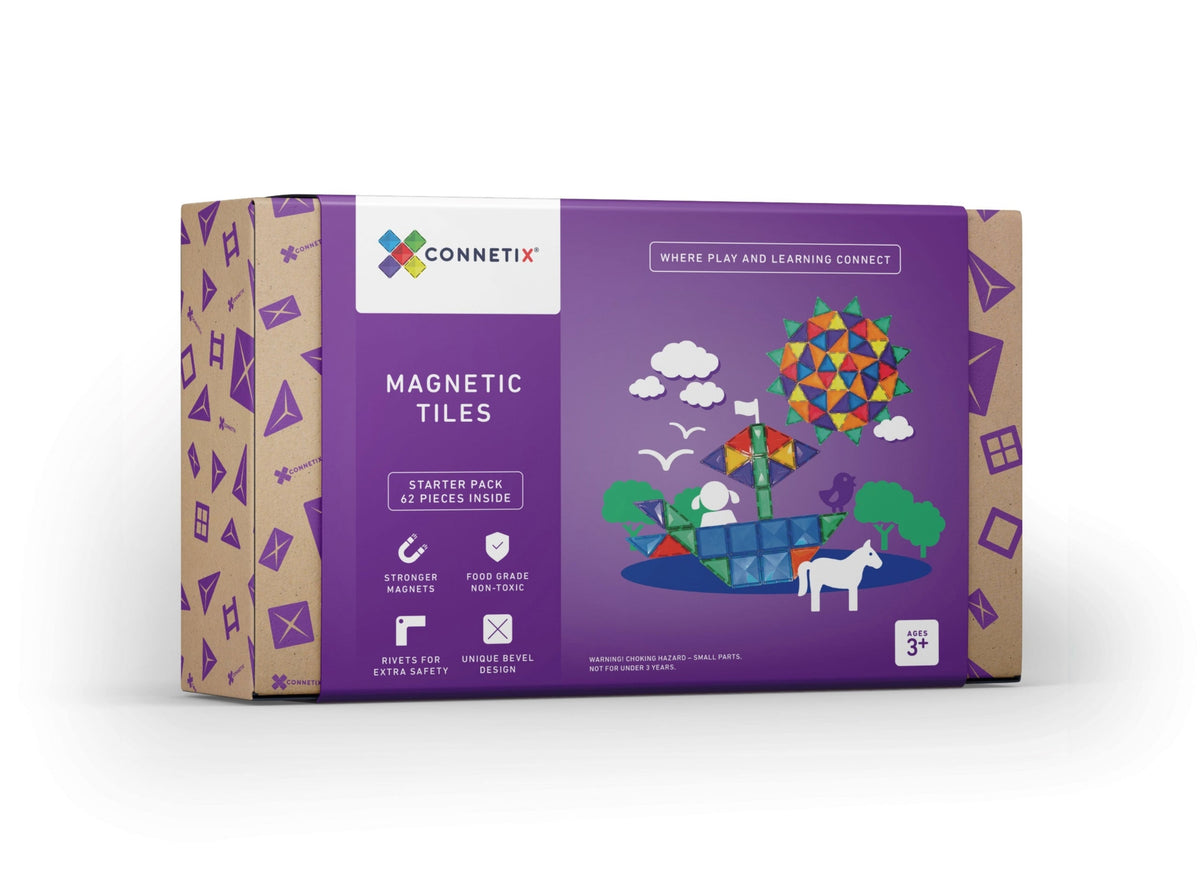 Rainbow Starter Pack - 62 Pieces