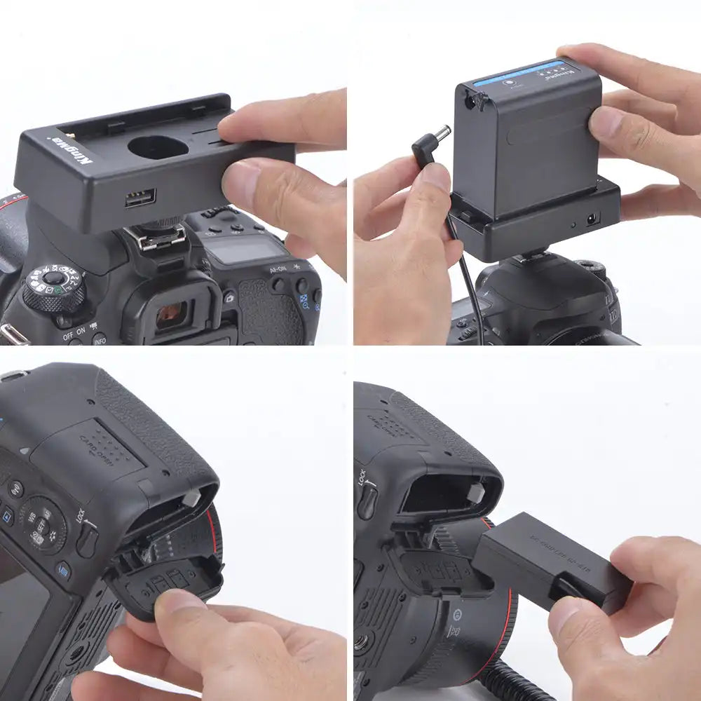 KingMa BM-F980D | Sony | NP-F Series Battery | Adapter Plate - 4