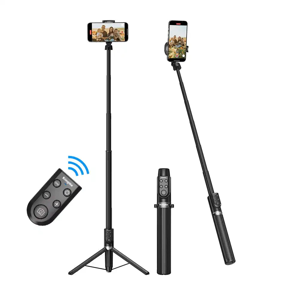 KingMa Detachable Bluetooth Selfie Stick Tripod | iPhone - 1