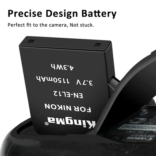 KingMa EN-EL12 | Nikon | 1150mAh | Replacement Battery - 2