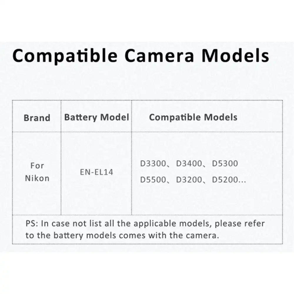 KingMa EN-EL14 | Nikon | 1030mAh | Replacement Battery - 4