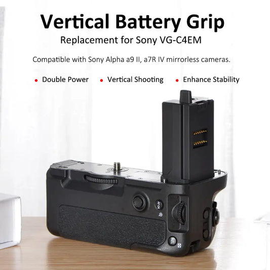 KingMa VG-C4EM | Sony | A9 II A7R IV A7M IV & A7RM IV | Battery Grip | Dual Slots - 2