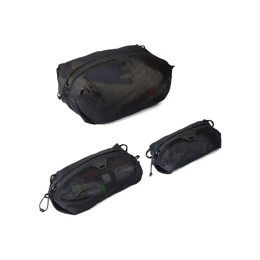 Ultralight Mesh Packing Cube Bundle - Black - 2