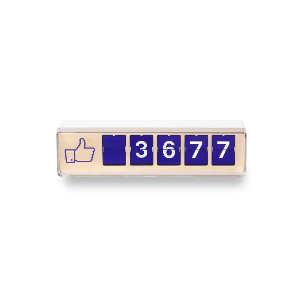 Real-time 5-Digit Facebook Like Counter - 1