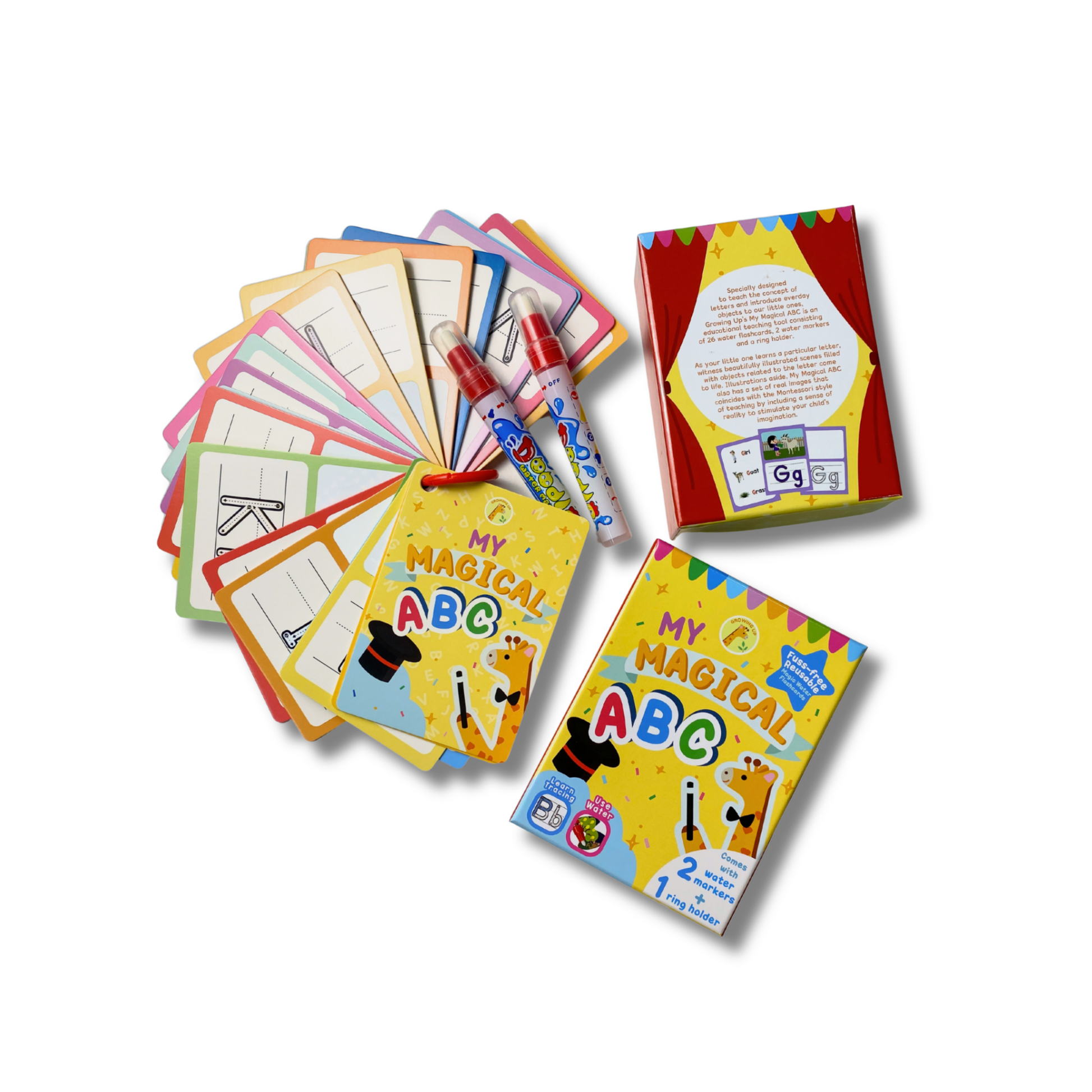 My Magical ABC Alphabet Learning Cards