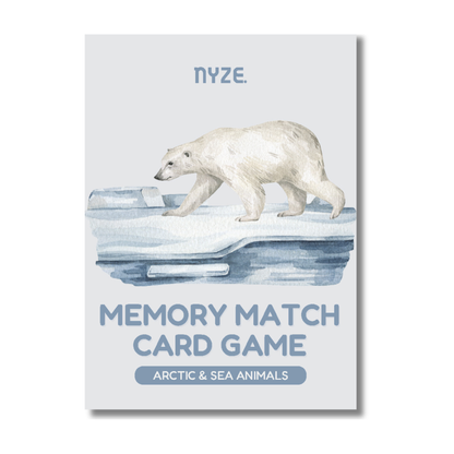 Memory Match Kids Playing Cards