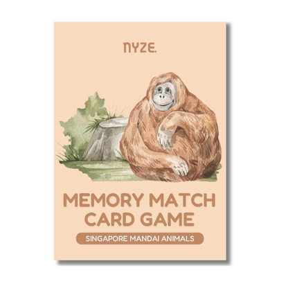 Memory Match Kids Playing Cards