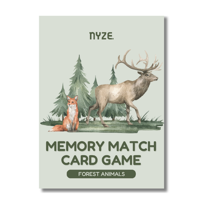 Memory Match Kids Playing Cards