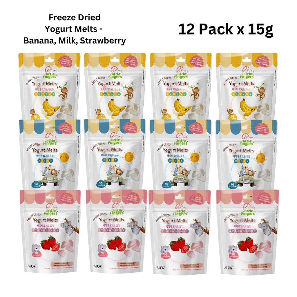 Little Fingers Freeze Dried Yogurt Melts - All Flavour Bundle