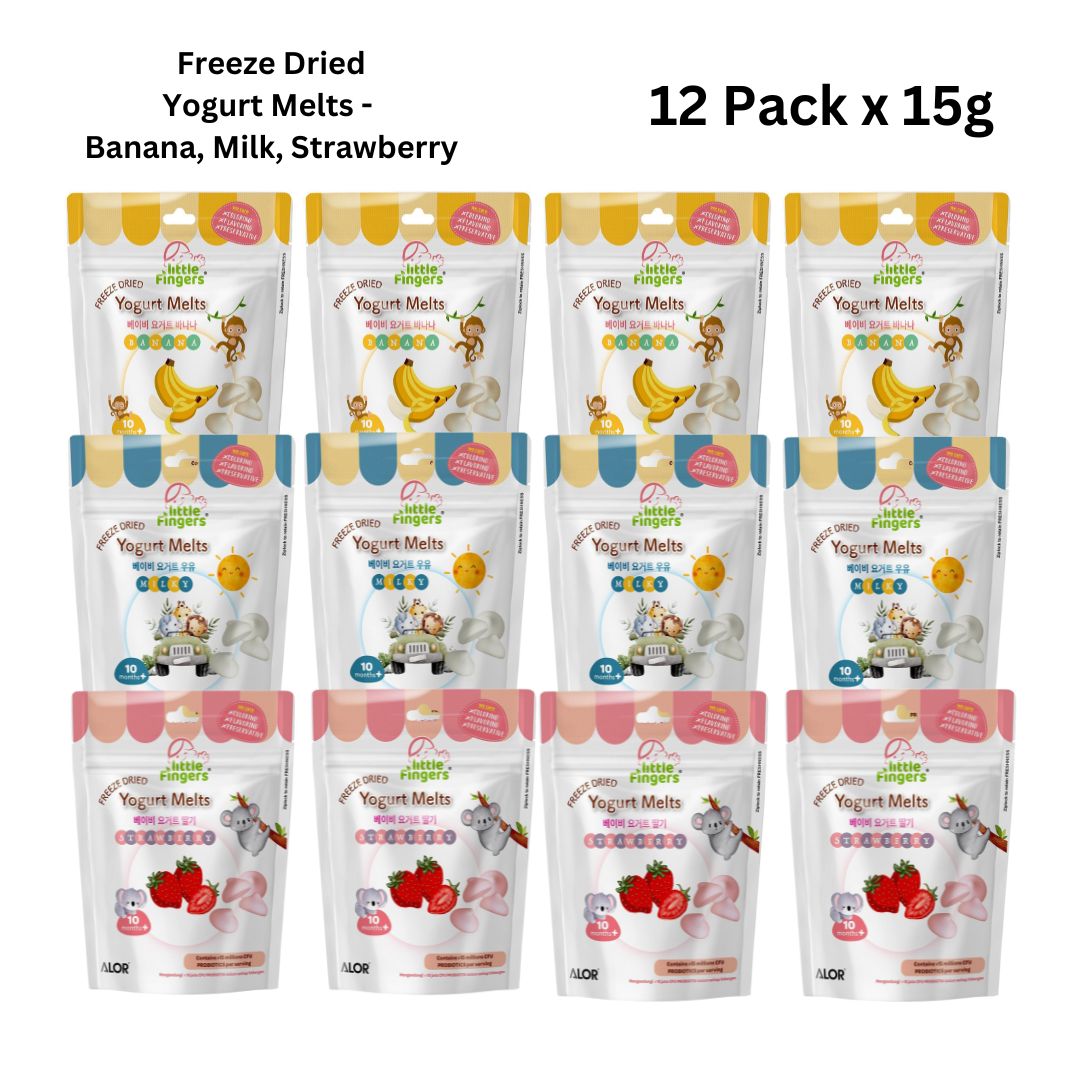 Little Fingers Freeze Dried Yogurt Melts - All Flavour Bundle