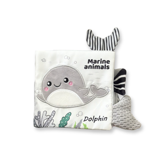 Marine Animal Sensory Cloth Book