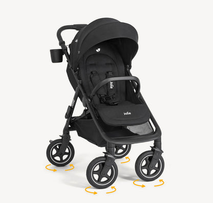 mydrift™ 360° Wheel Travel Stroller - Raven