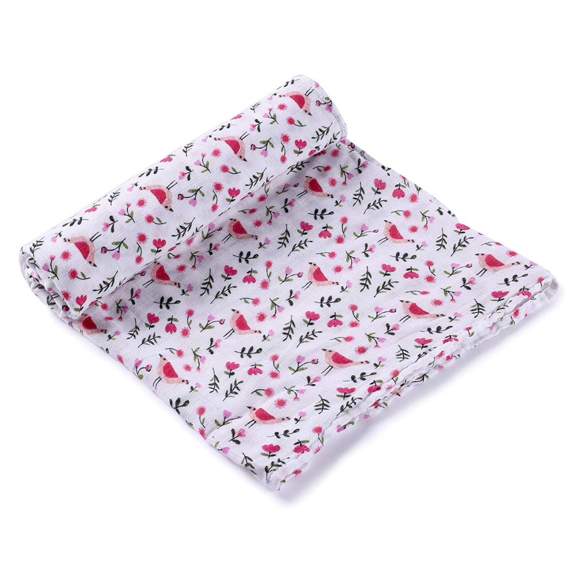 Baby Toddler Muslin Swaddle / Blanket Set - Floral & Animals