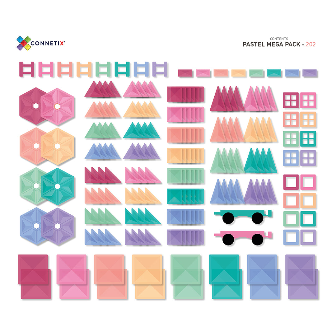 Pastel Mega Pack 202 Pcs