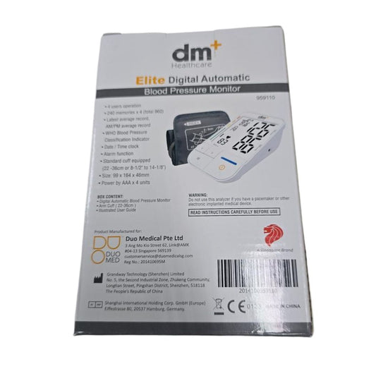 Healthcare Digital Automatic Blood Pressure Monitor - Elite