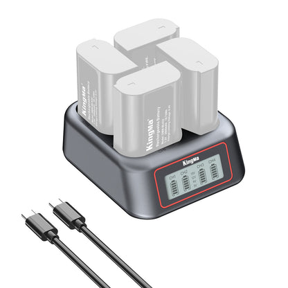 DMW-BLK22 4-Slot Super Fast Charger for Panasonic Batteries