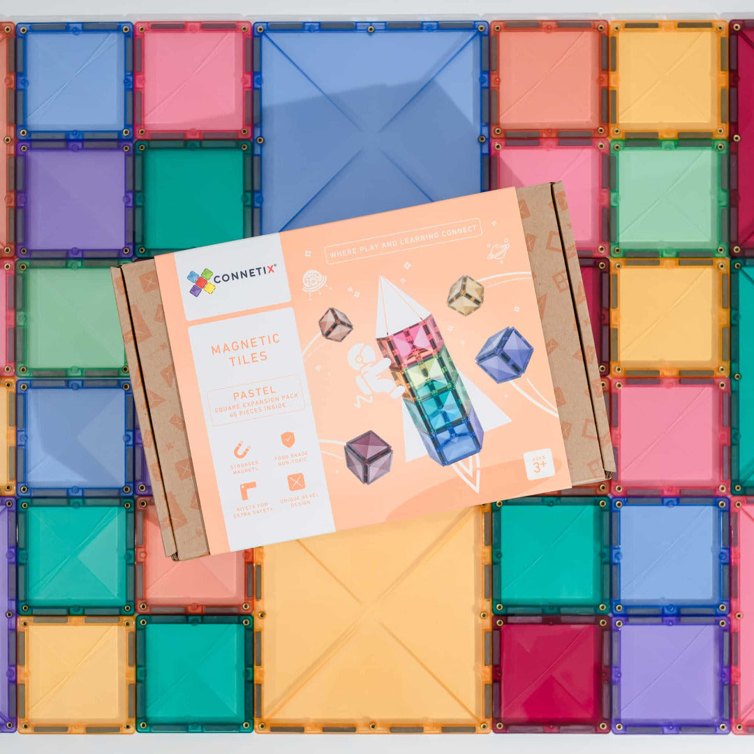 Pastel Square Pack 40 Pcs
