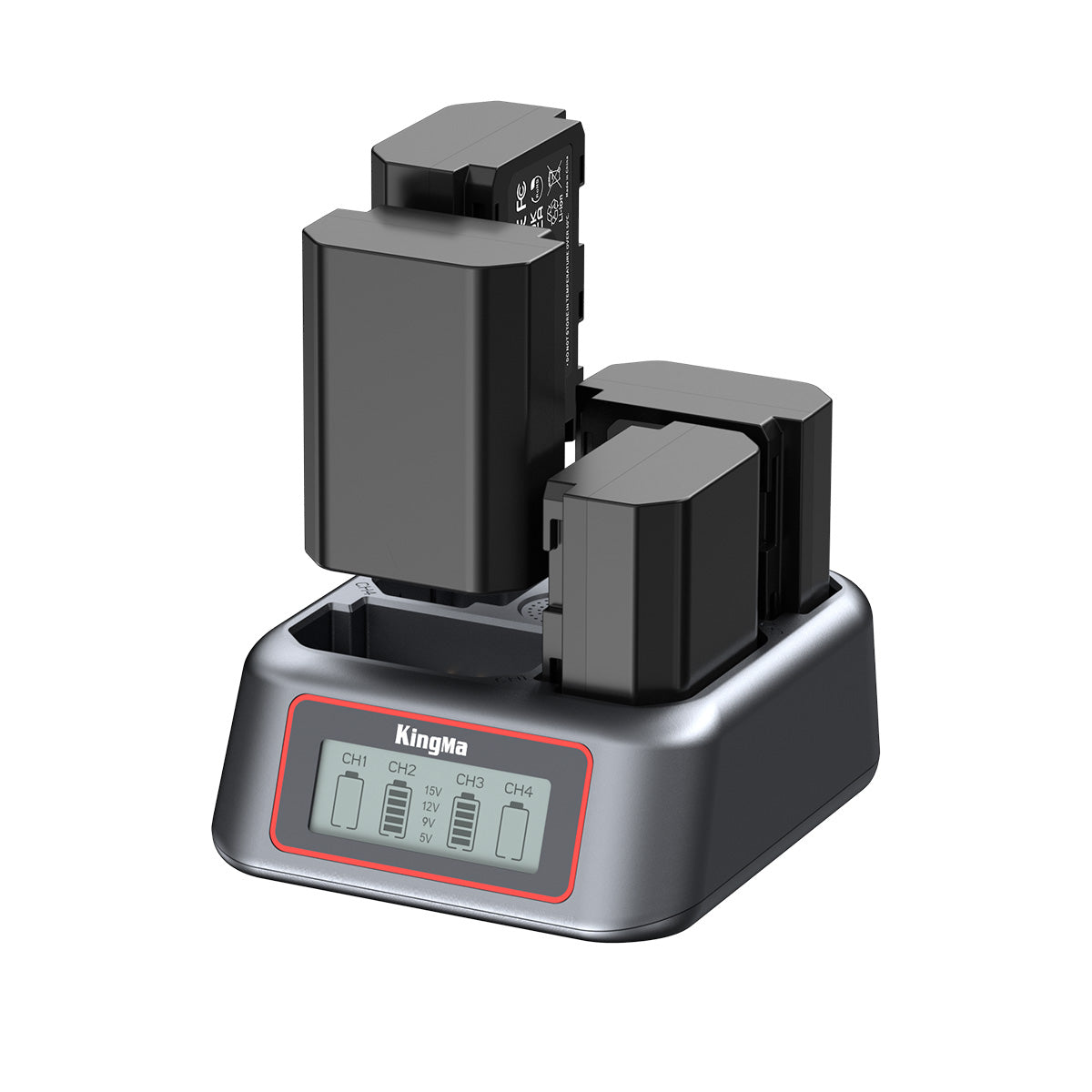 4-Slot Fast Charger for Sony NP-FZ100 Battery