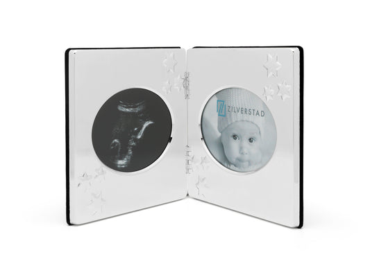 Sonogram Frame - Stars with Double