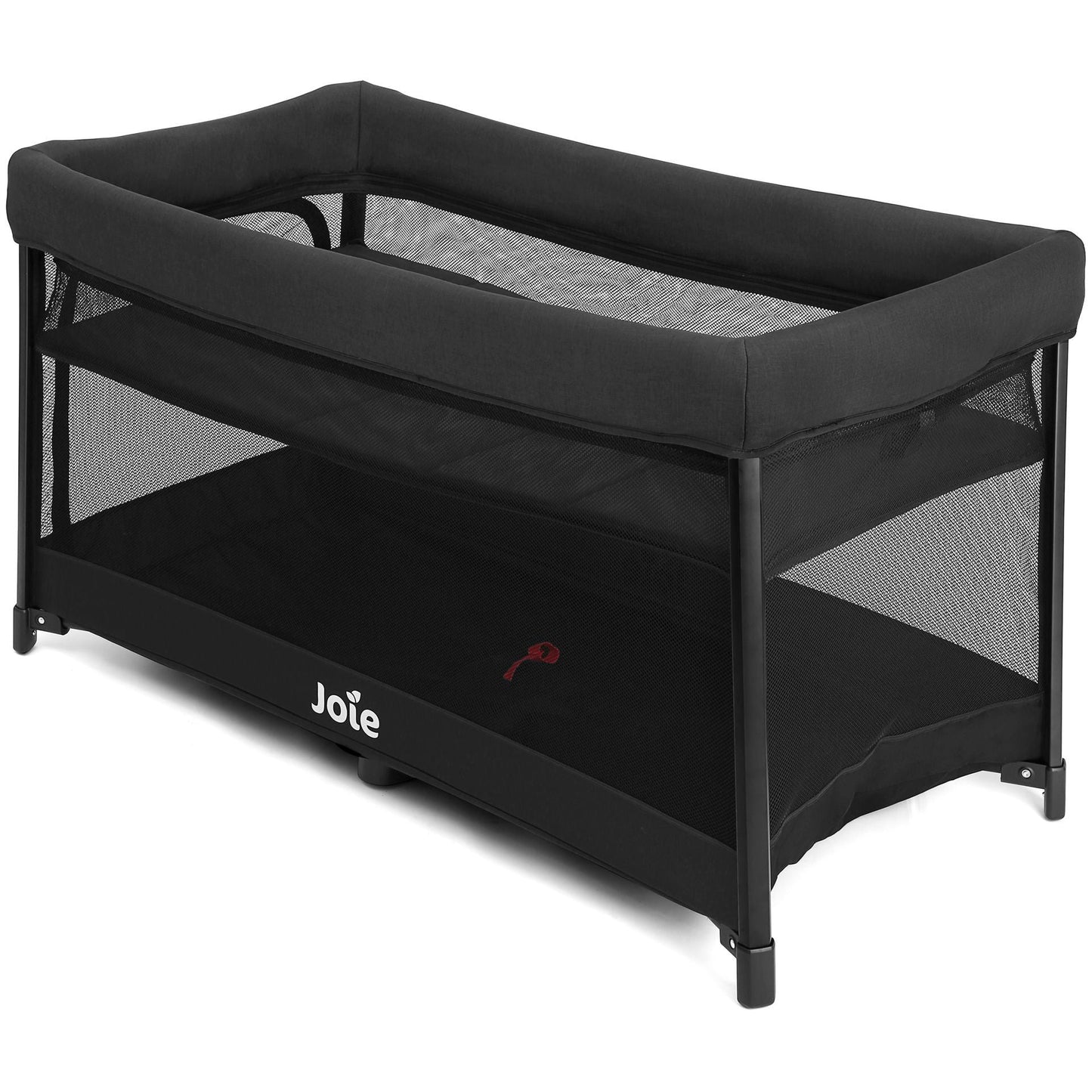 amigo™ 120 One-hand Fold Travel Cot Baby Bassinet - Shale