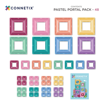 Pastel Portal Pack - 48 Pieces