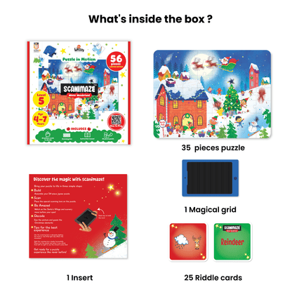 Scanimaze Winter Wonderland Puzzle (LIMITED EDITION)