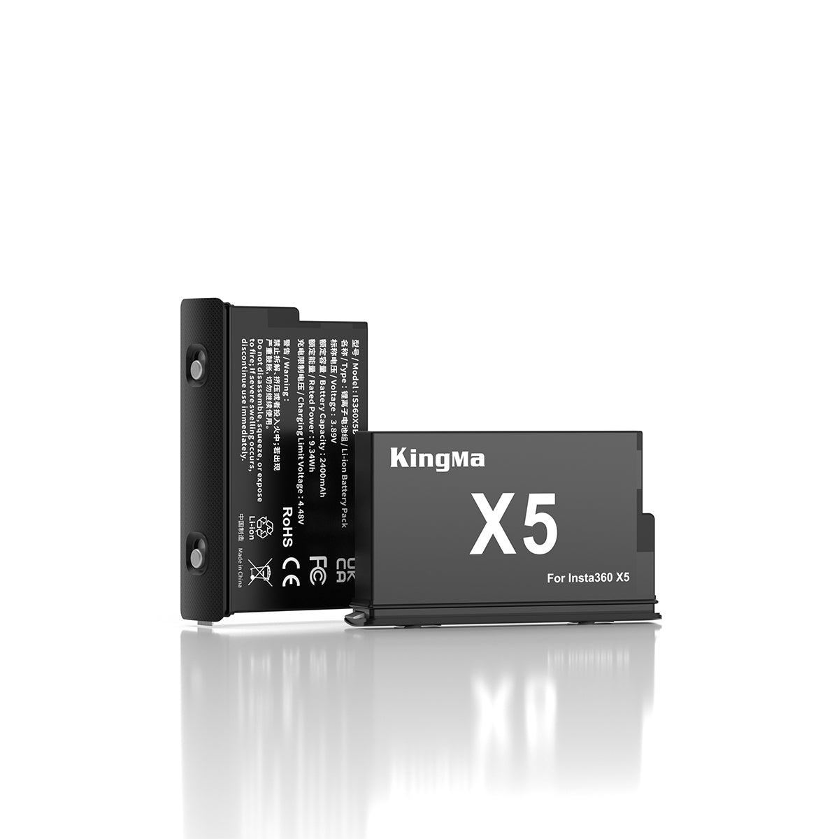 Insta360 One X5 Replacement Battery and Charger Set