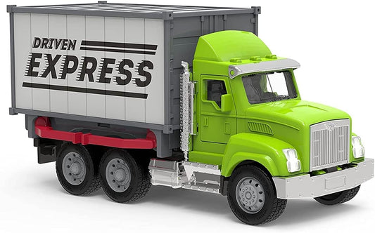 Micro Green Delivery Container Truck