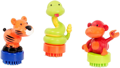 Jungle Blocks in Bucket - 58 Pieces