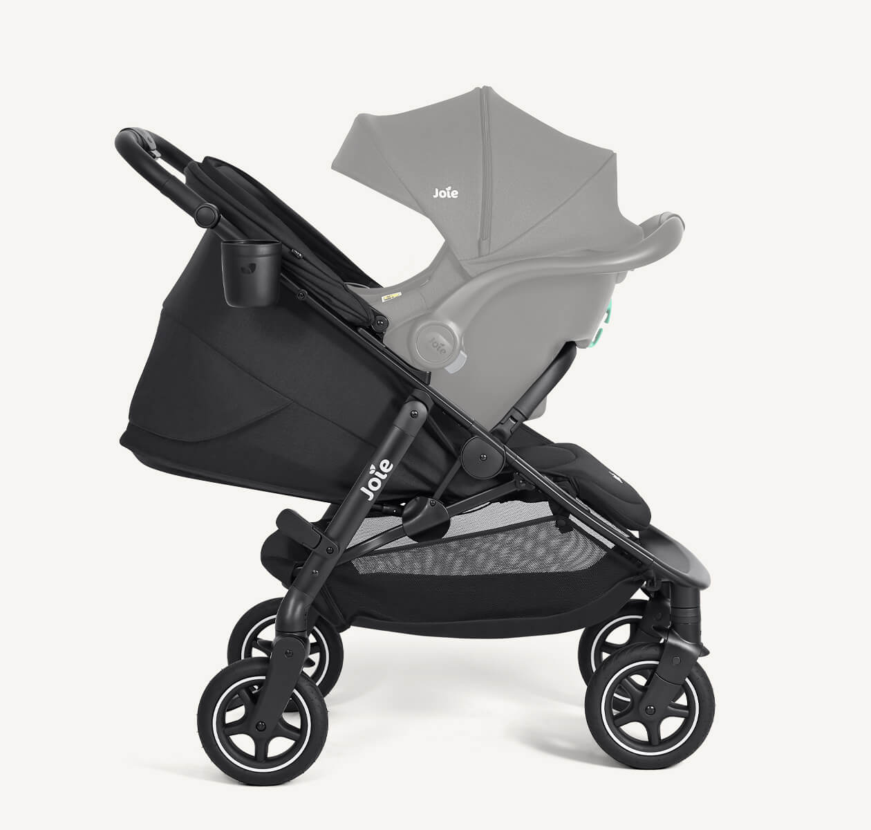 mydrift™ 360° Wheel Travel Stroller - Raven