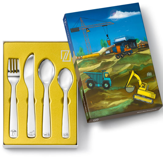 Children's Cutlery - Construction Vehicles