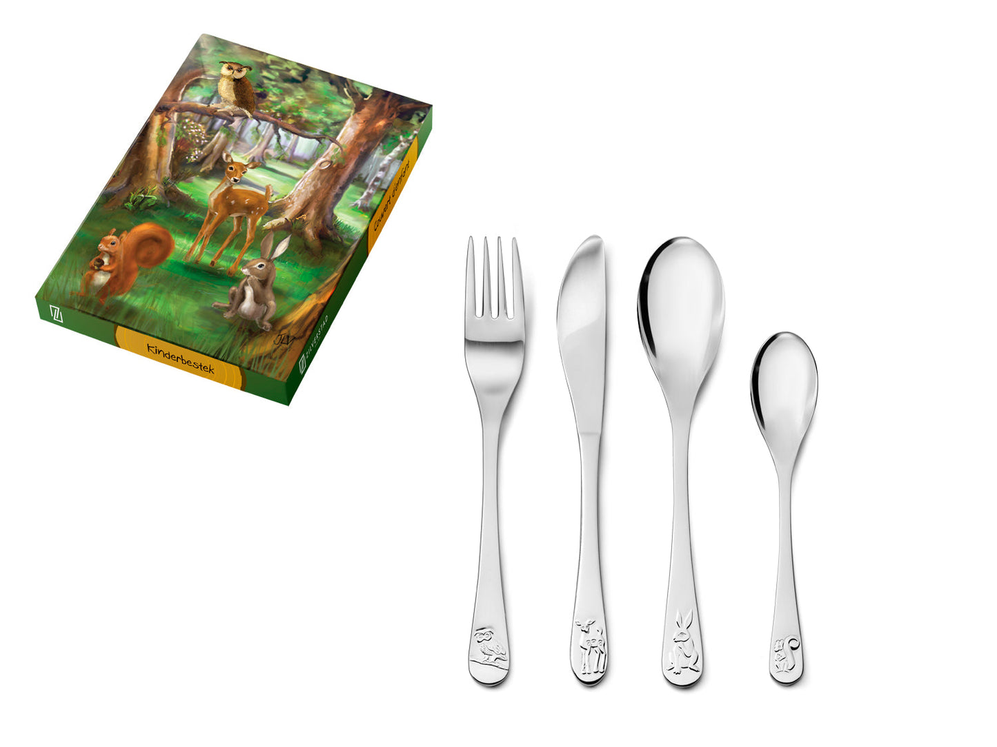 Children's Cutlery  - Forest Animals