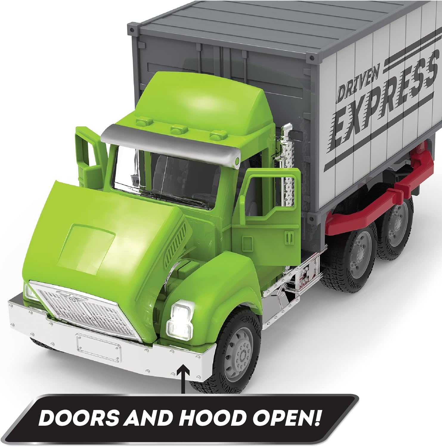 Micro Green Delivery Container Truck