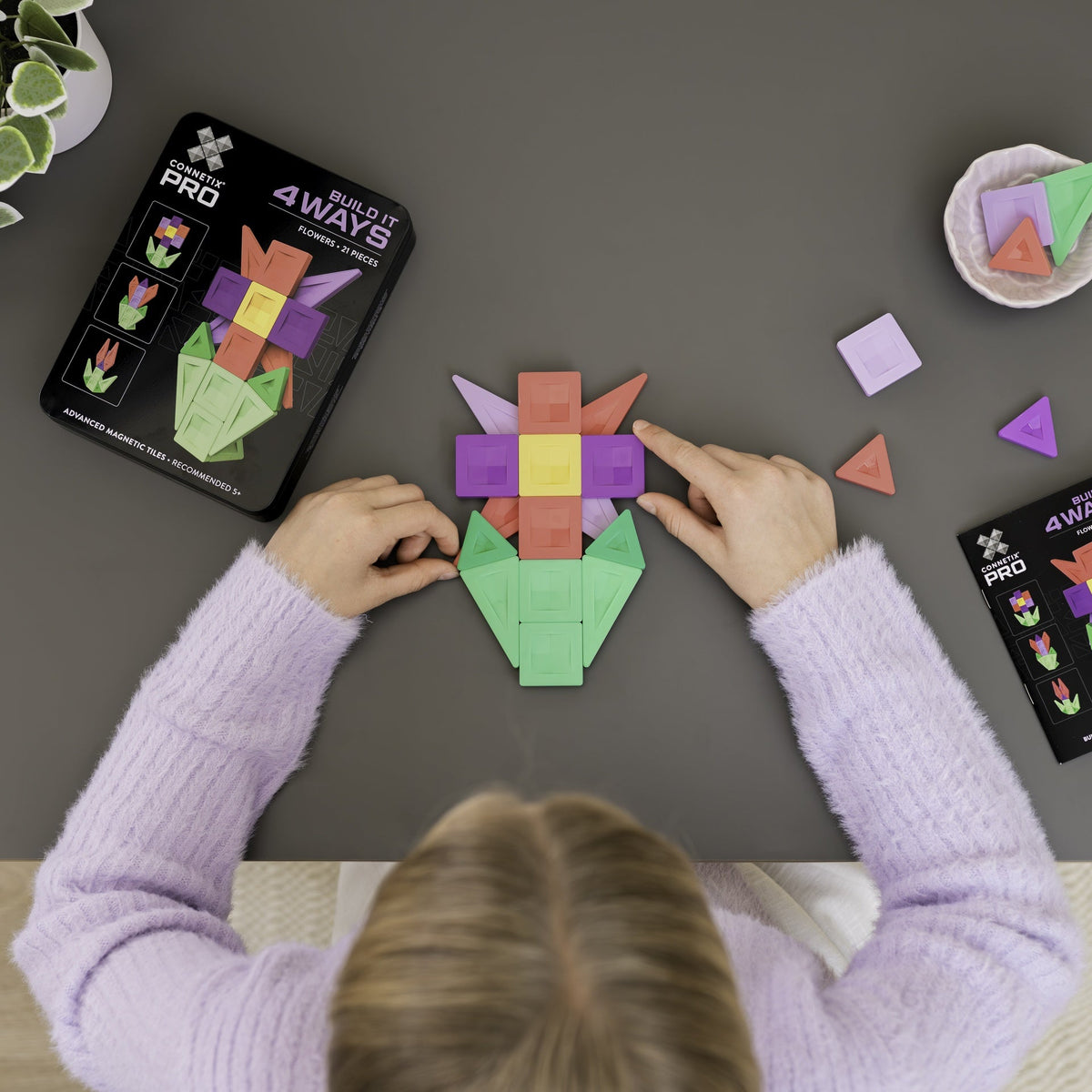 PRO Build It 4 Ways Flowers Pack - 21 Pieces