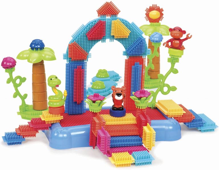 Jungle Blocks in Bucket - 58 Pieces