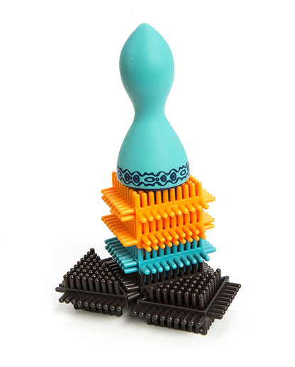 Bristle Block Stackadoos - Interlocking Building Blocks
