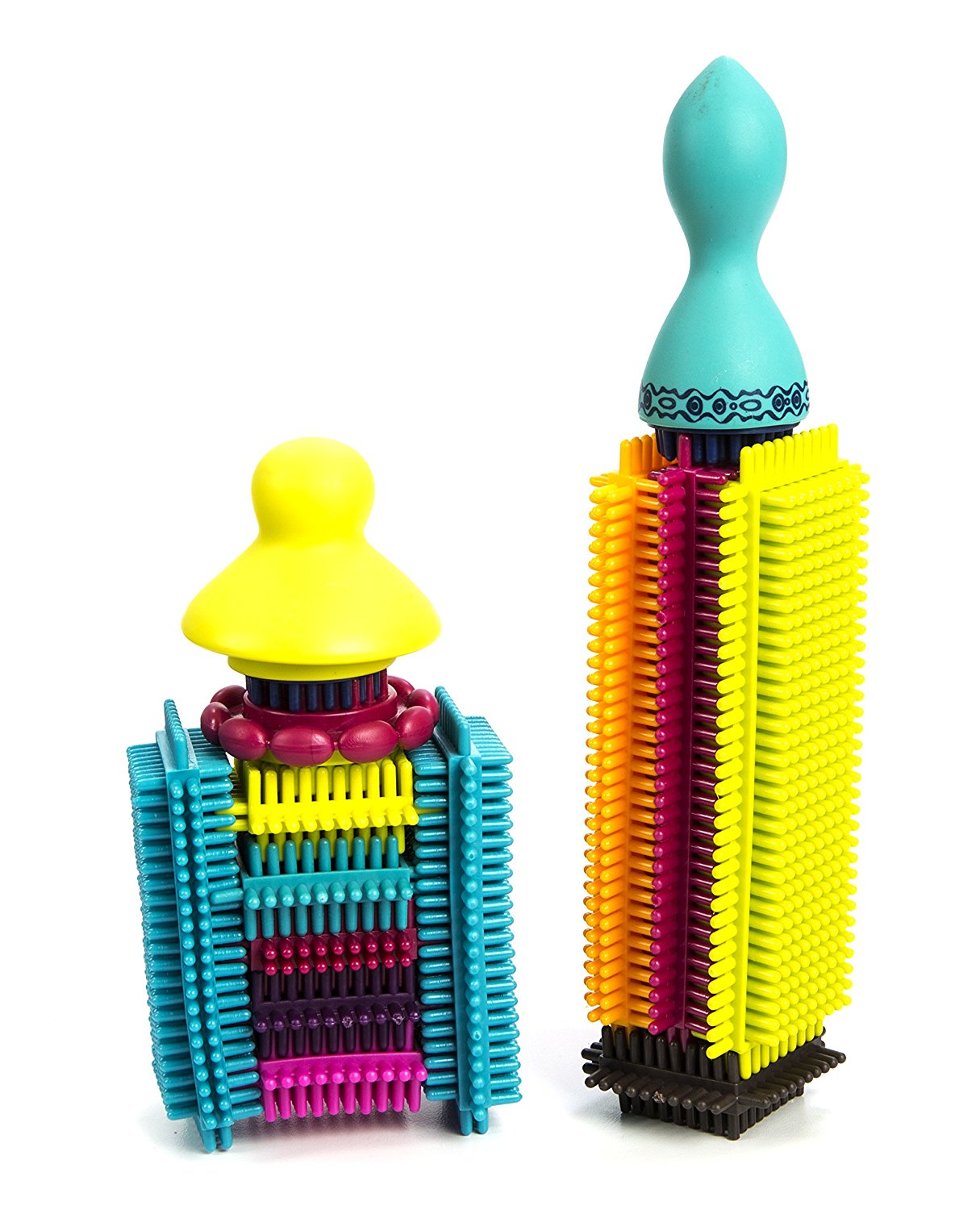 Bristle Block Stackadoos - Interlocking Building Blocks