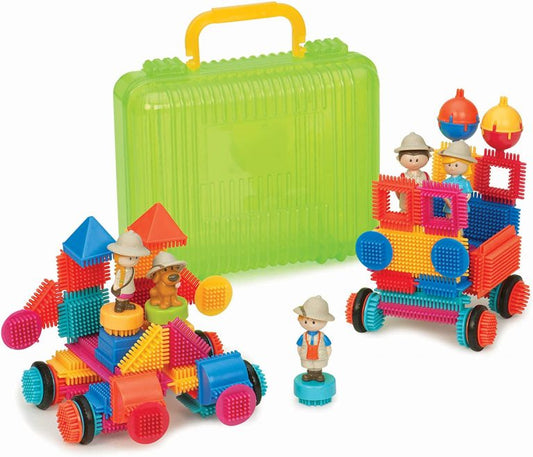 Safari Adventure Blocks Big Value Case - 85 Pieces