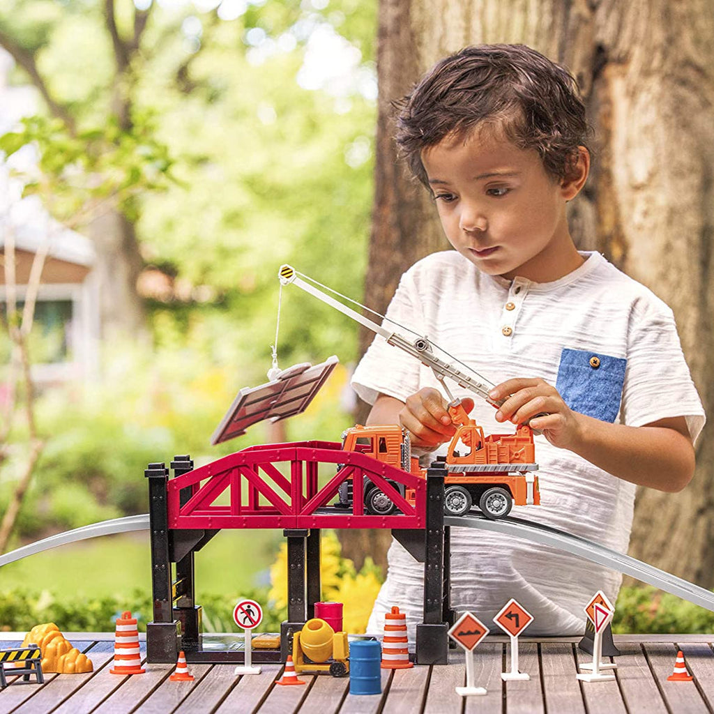 Micro Series Bridge Construction Play Set (35pcs)