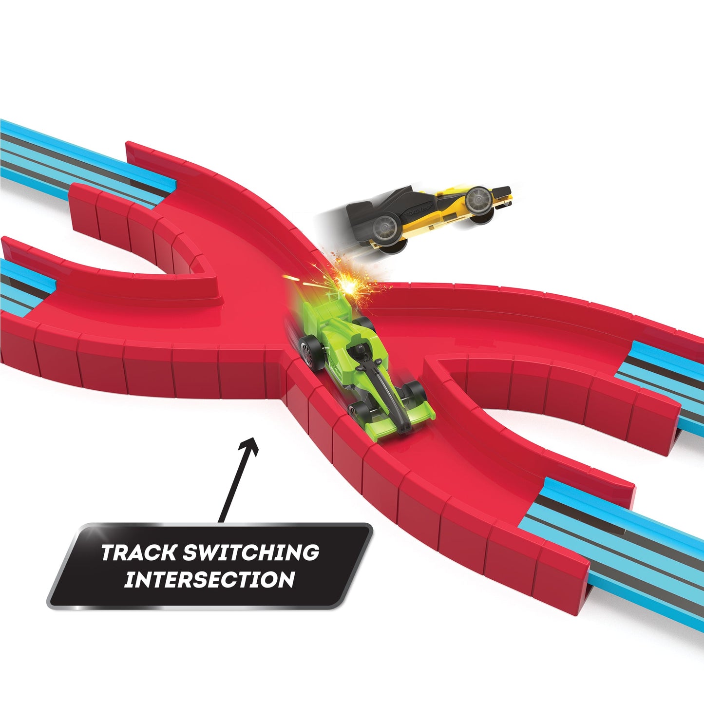 Turbo Dash Race Track Playset (28pcs)