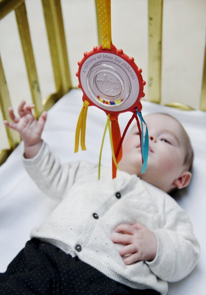 Baby Teething Teether Rattle Shaker - Letter I