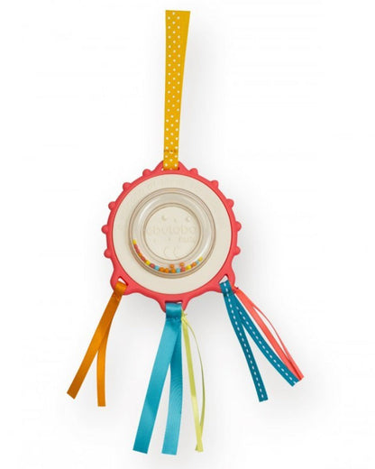 Baby Teething Teether Rattle Shaker - Letter E